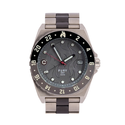 Fury Blacktop Titanium GMT Watch