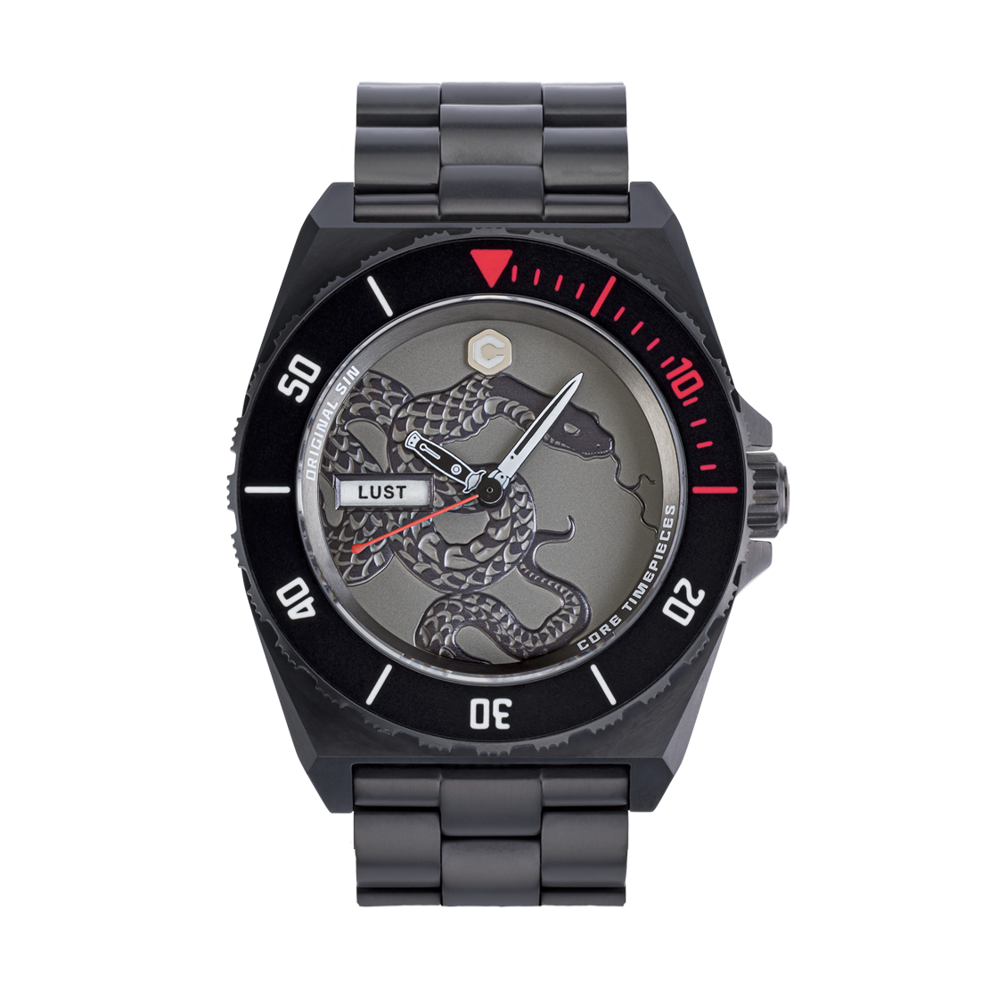 Original Sin Snake Dial Titanium Automatic