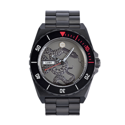 Original Sin Snake Dial Titanium Automatic