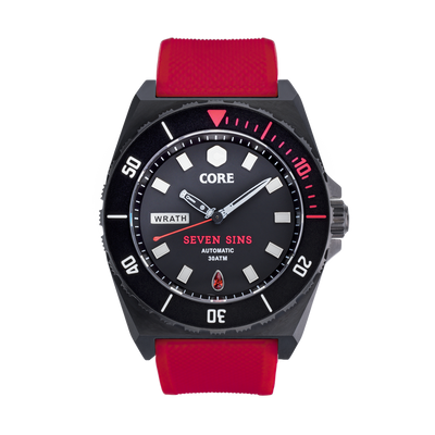 Seven Sins Black Dial Titanium Automatic