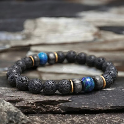 STONED Lapis Lazuli Gemstone Dial Bronze Automatic