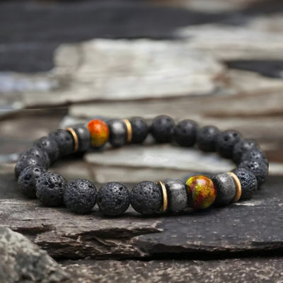 STONED Tigers Eye Gemstone Dial Bronze Automatic