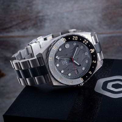 Fury Blacktop Titanium GMT Watch
