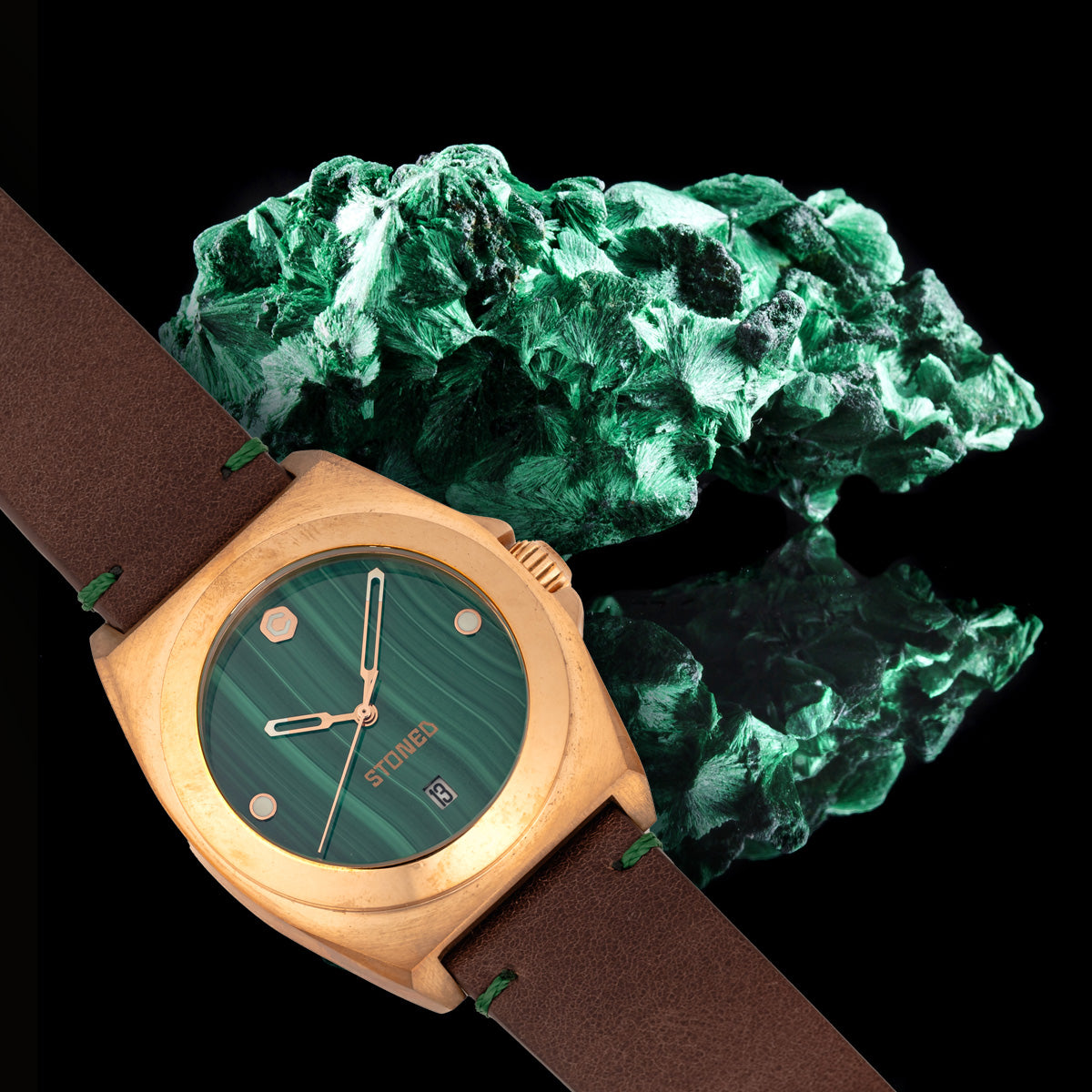 ストーン STONED Malachite – Core Timepieces