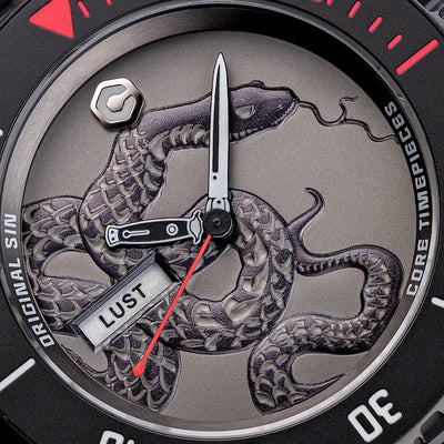 Original Sin Snake Dial Titanium Automatic