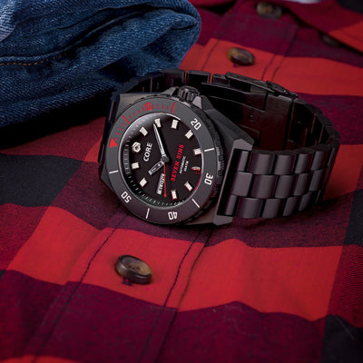 Seven Sins Black Dial Titanium Automatic