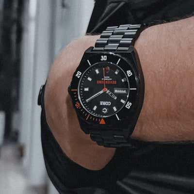 Seven Sins Black Dial Titanium Automatic